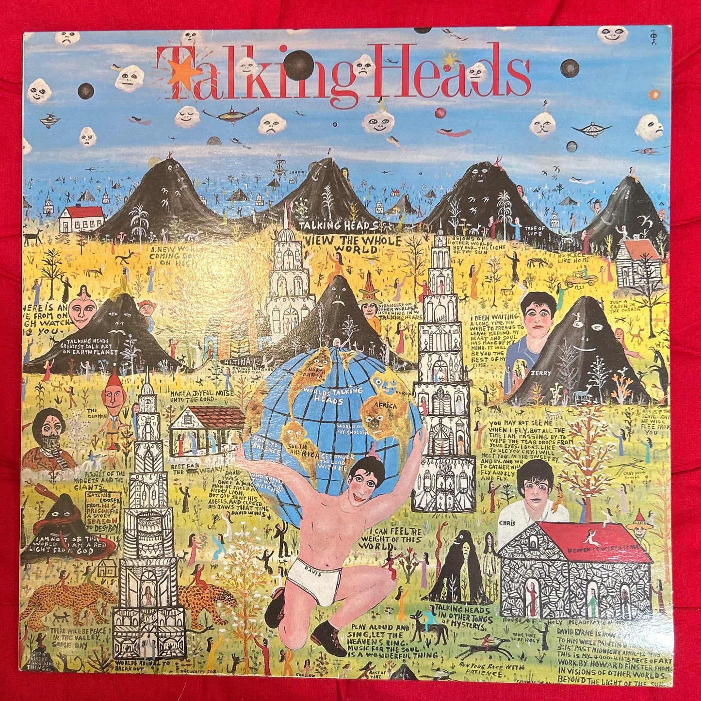 LP Talking Heads ‎– Little Creatures  2ª Mano