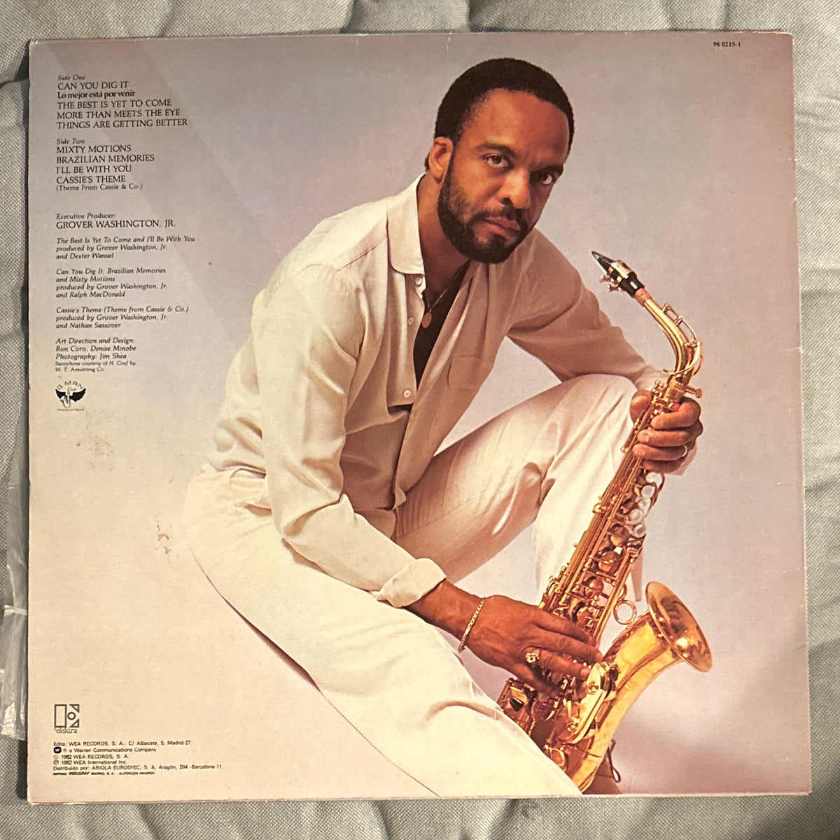 LP Grover Washington, Jr. ‎– The Best Is Yet To Come 2ª Mano
