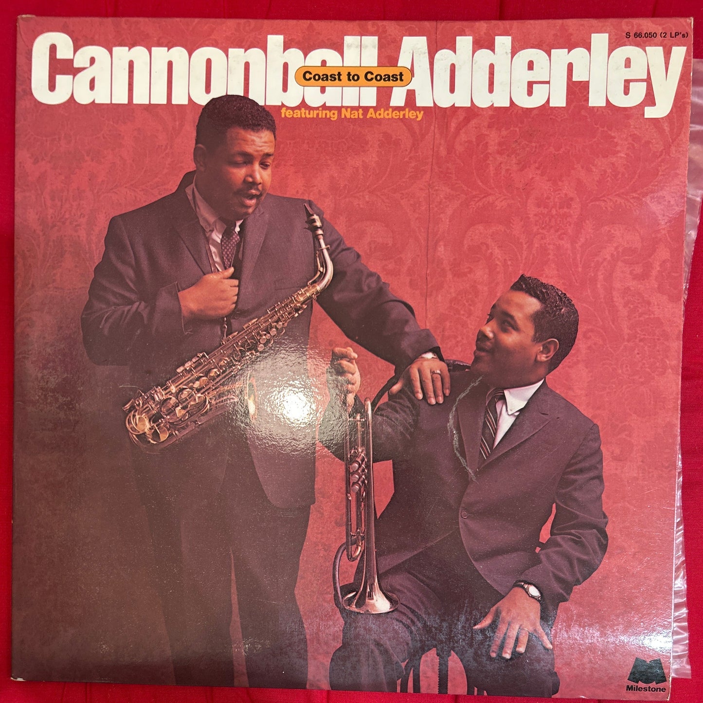 LP Cannonball Adderley Featuring Nat Adderley ‎– Coast To Coast 2ª Mano