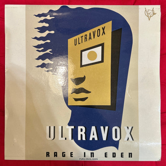 LP Ultravox ‎– Rage In Eden = Furia En El Eden  2ª Mano