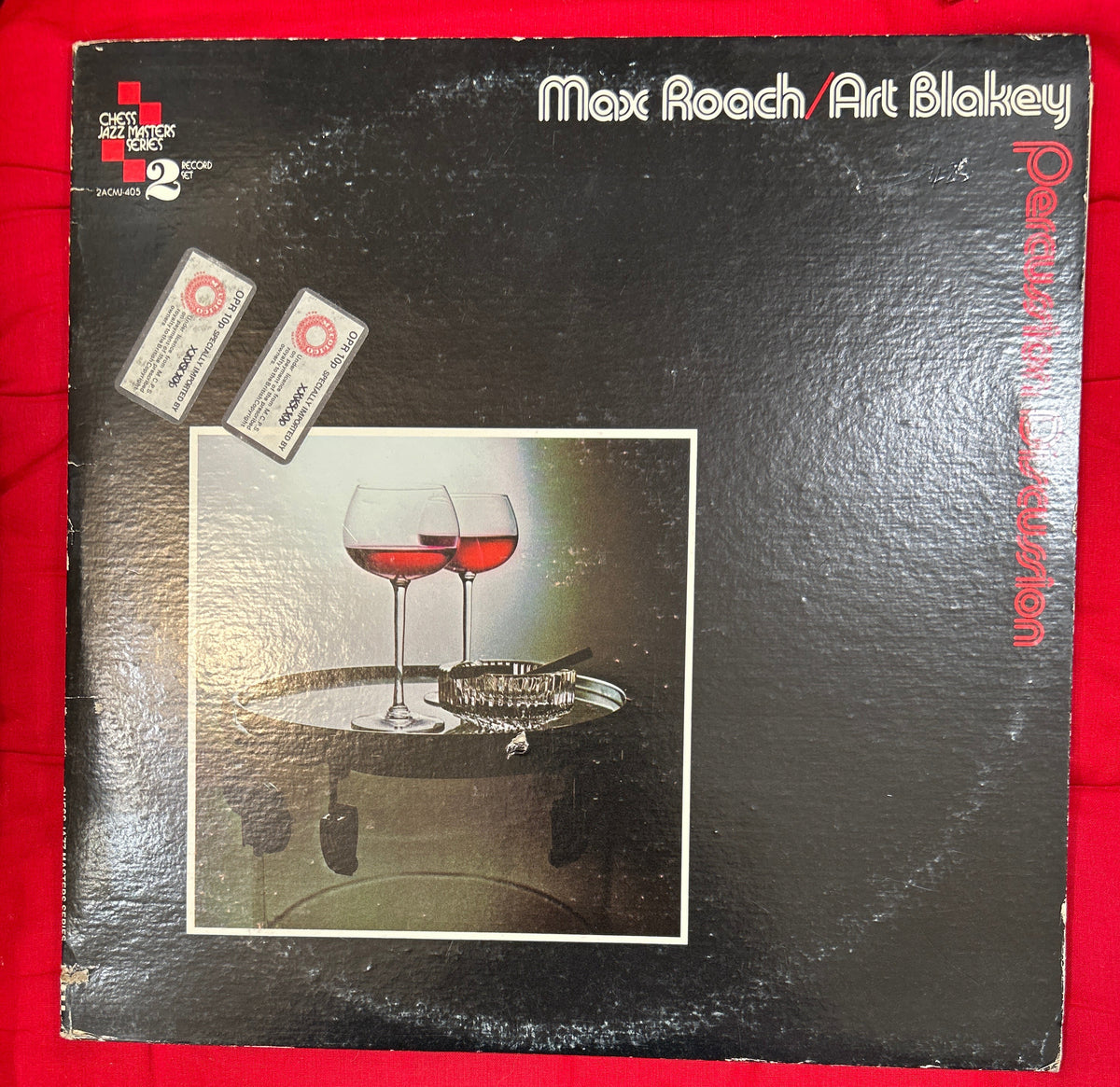 LP Max Roach / Art Blakey ‎– Percussion Discussion 2ª Mano
