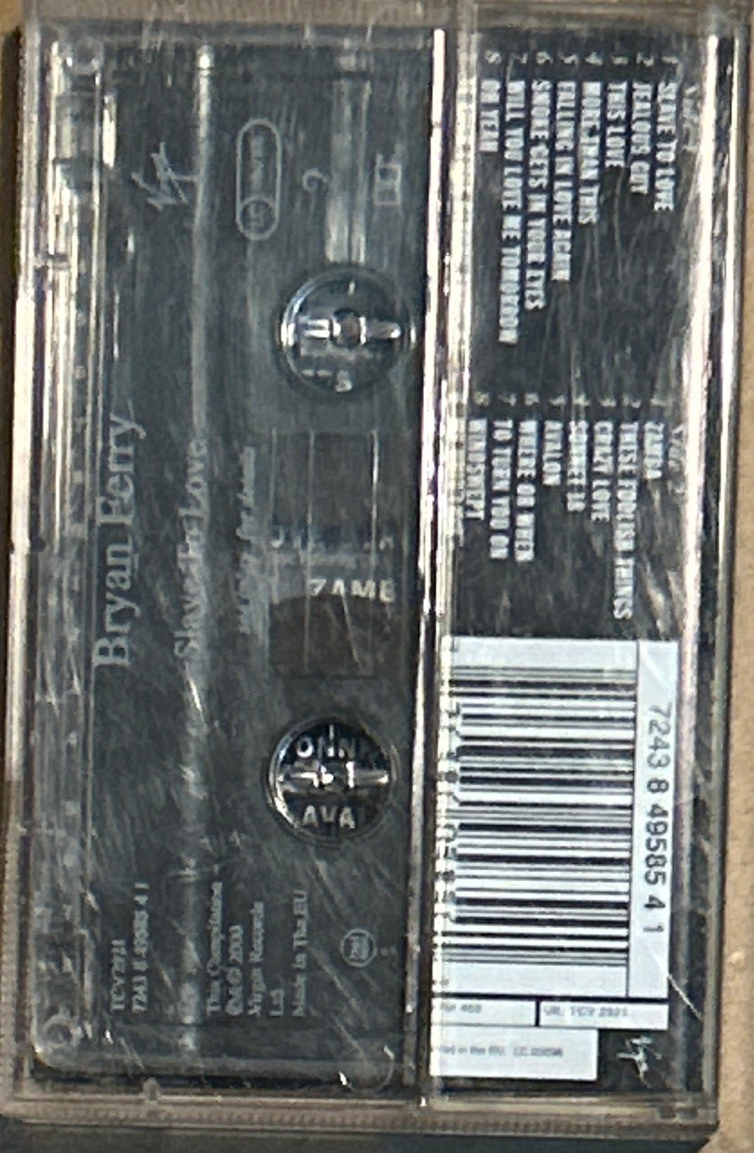 CASSETTE Bryan Ferry ‎– Slave To Love: The Best Of The Ballads 2ª Mano