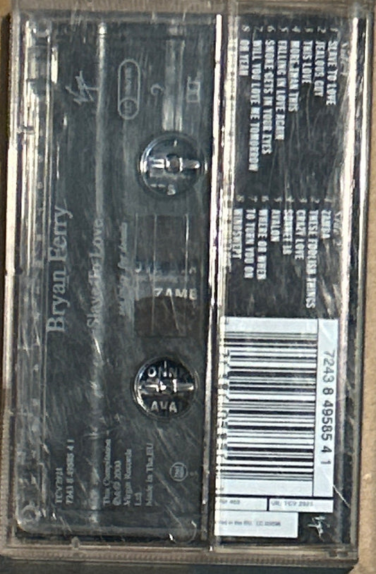 CASSETTE Bryan Ferry ‎– Slave To Love: The Best Of The Ballads 2ª Mano