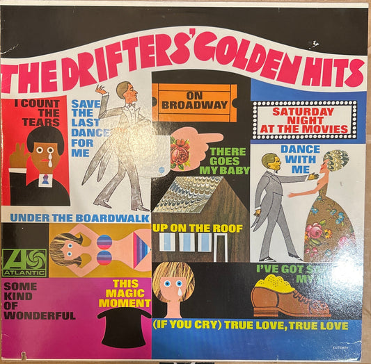 LP The Drifters ‎– The Drifters' Golden Hits 2ª Mano