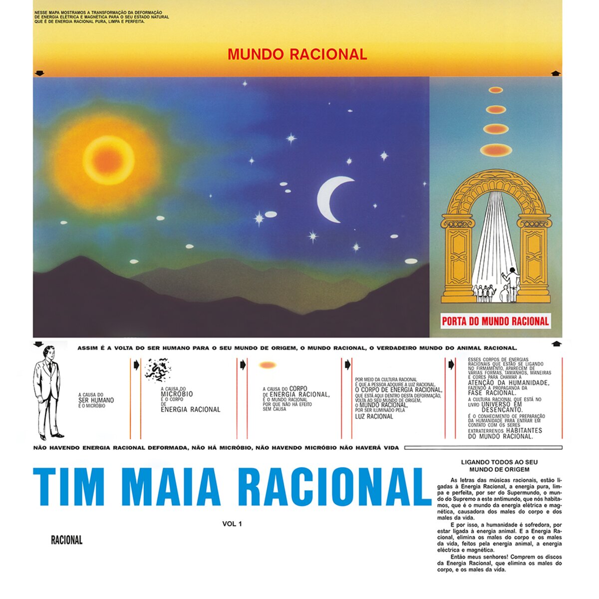 LP Tim Maia - Racional Vol. 1 Nuevo precintado