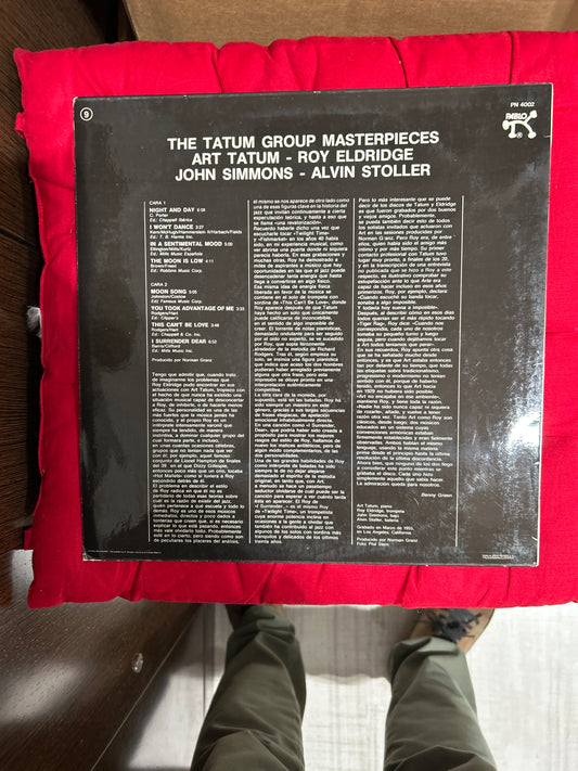 LP Art Tatum / Roy Eldridge / John Simmons / Alvin Stoller – The Tatum Group Masterpieces 2ª Mano