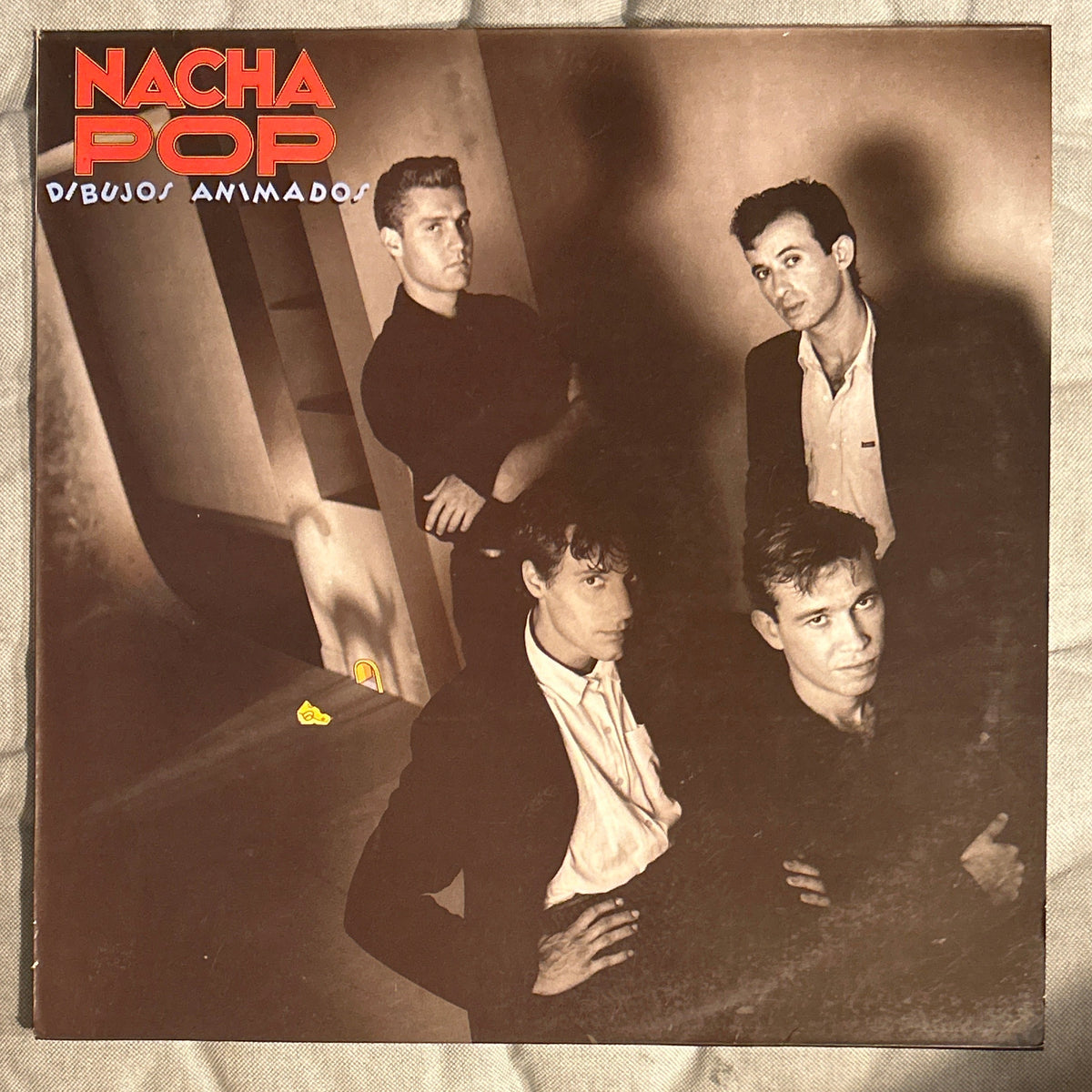 LP Nacha Pop ‎– Dibujos Animados 2ª Mano