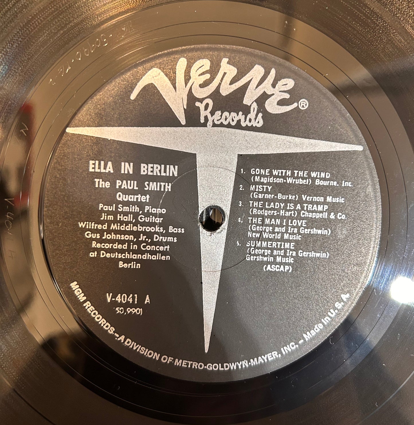 LP Ella Fitzgerald ‎– Mack The Knife - Ella In Berlin 2ª Mano