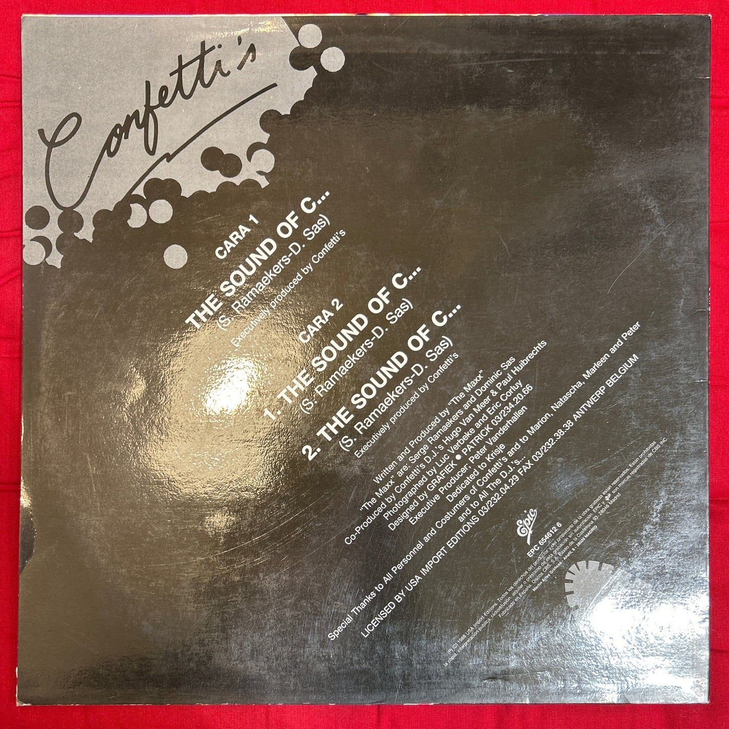 MAXISINGLE Confetti's ‎– The Sound Of C... 2ª Mano (Producto exclusivo recogida en tienda)