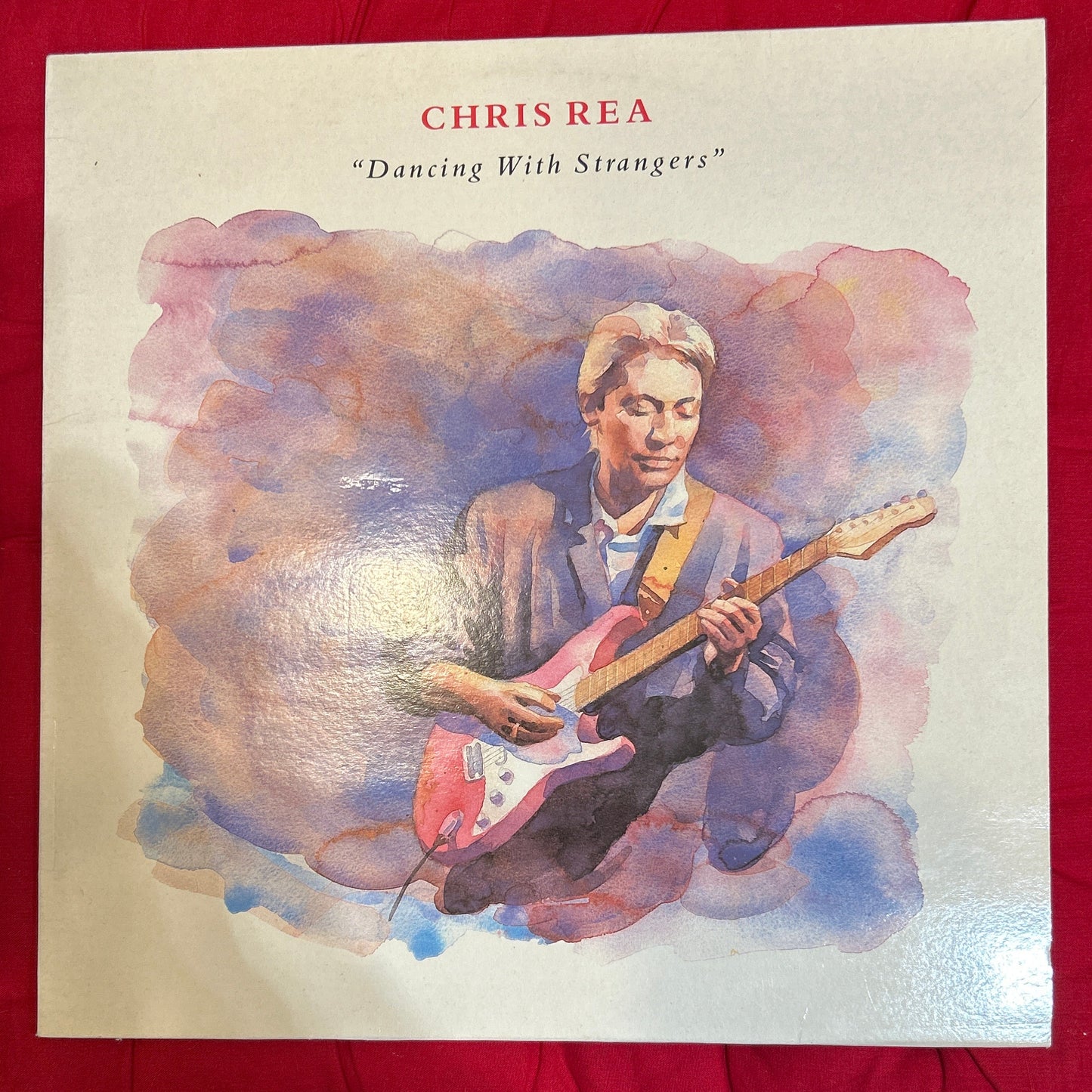 LP Chris Rea ‎– Dancing With Strangers 2ª Mano