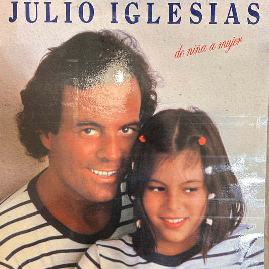LP Julio Iglesias – De Niña A Mujer 2ª Mano