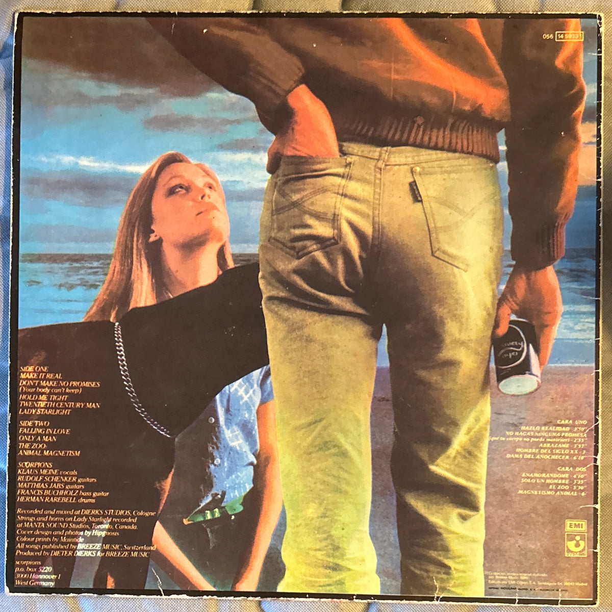 LP Scorpions – Animal Magnetism = Magnetismo Animal 2ª Mano