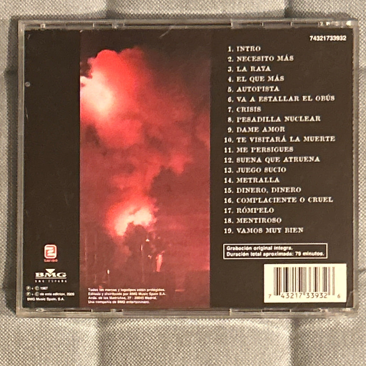 CD Obus ‎– En Directo 21-2-87 2ª Mano