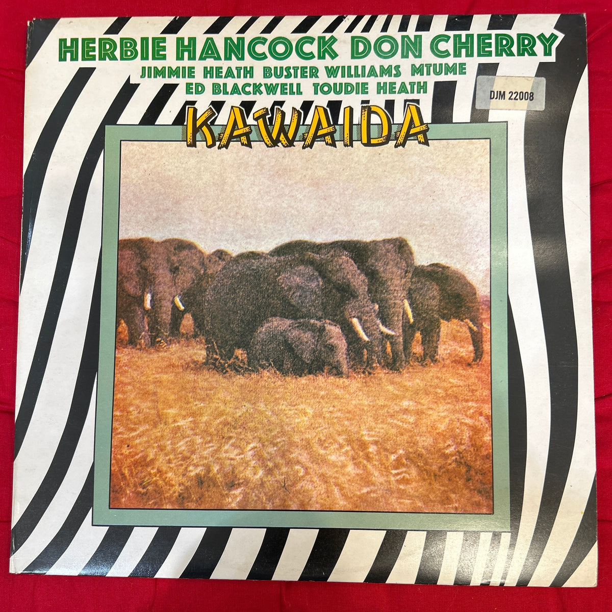LP Herbie Hancock, Don Cherry ‎– Kawaida 2ª Mano