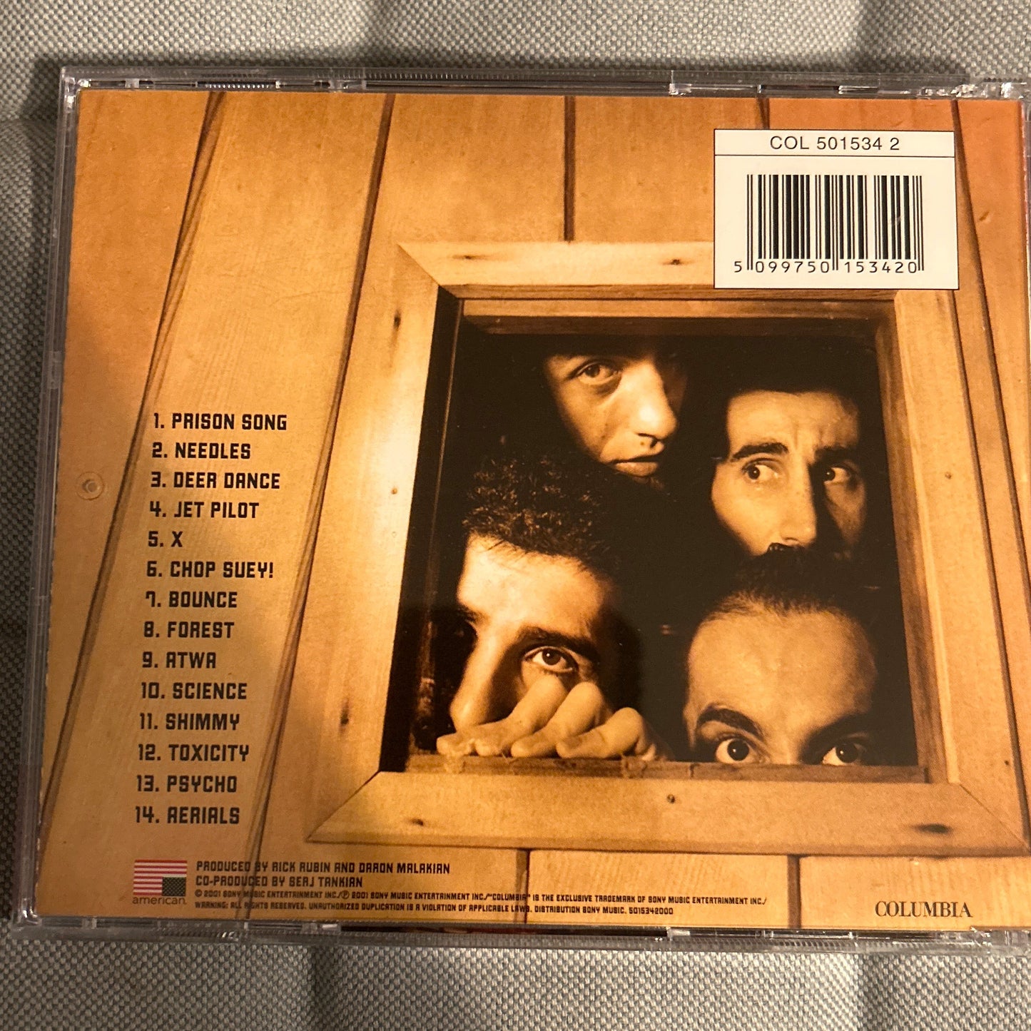 LP System of a Down - Toxicity Neu, versiegelt
