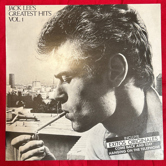 LP Jack Lee ‎– Jack Lee's Greatest Hits Vol.1 2ª mano