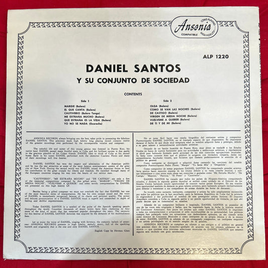 LP Daniel Santos Y Su Conjunto De Sociedad ‎– Daniel Santos Y Su Conjunto De Sociedad 2ª Mano