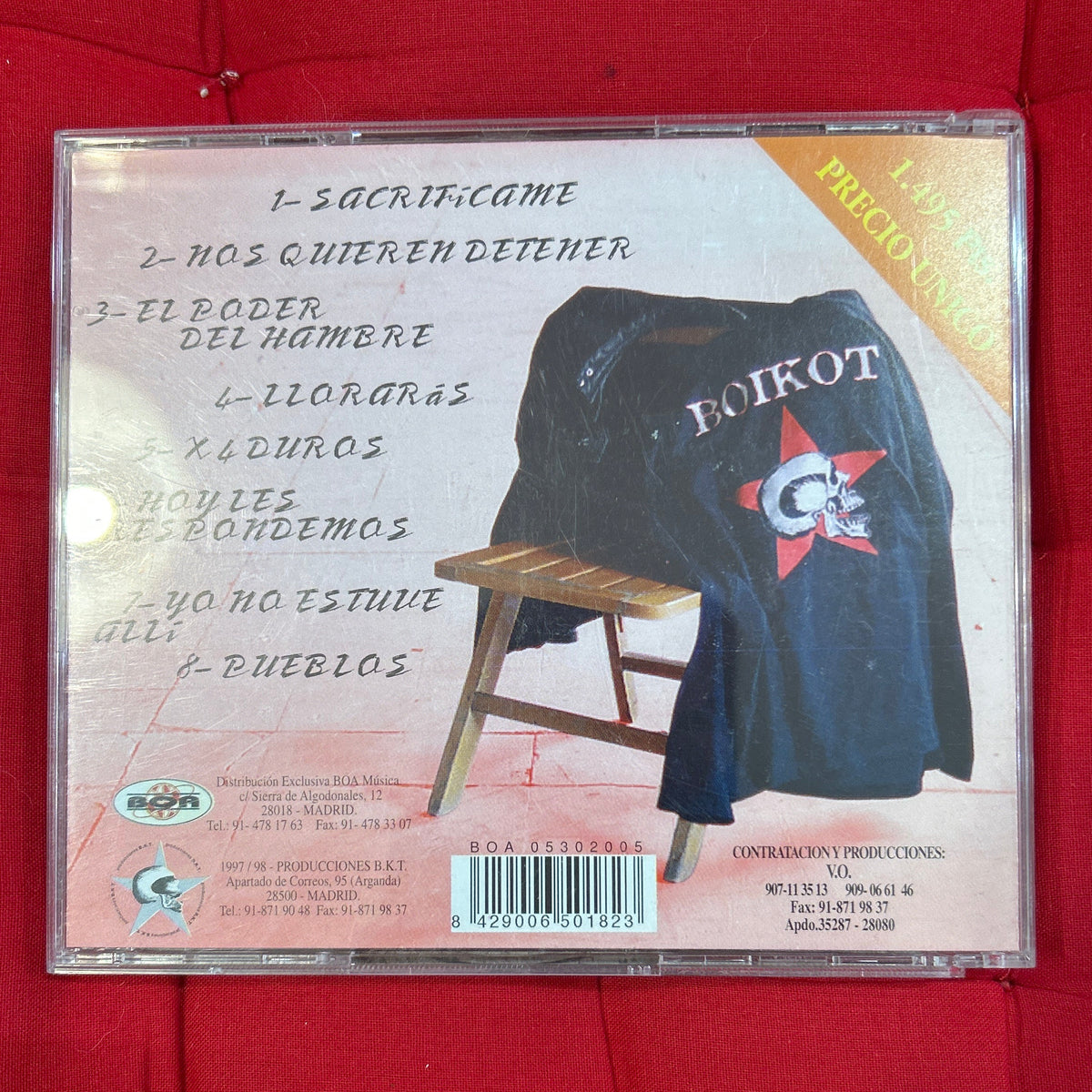 CD Boikot - La ruta del Che 2ª Mano