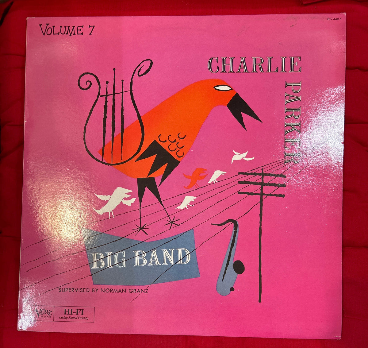 LP Charlie Parker – Bird On Verve - Volume 7 2ª Mano
