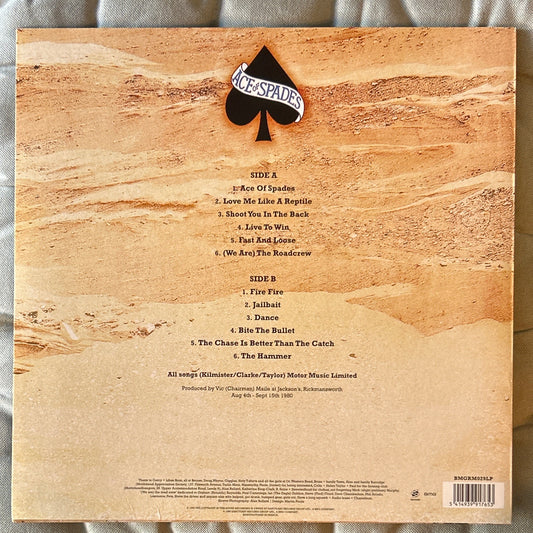 LP Motorhead ‎– Ace Of Spades 2ª Mano