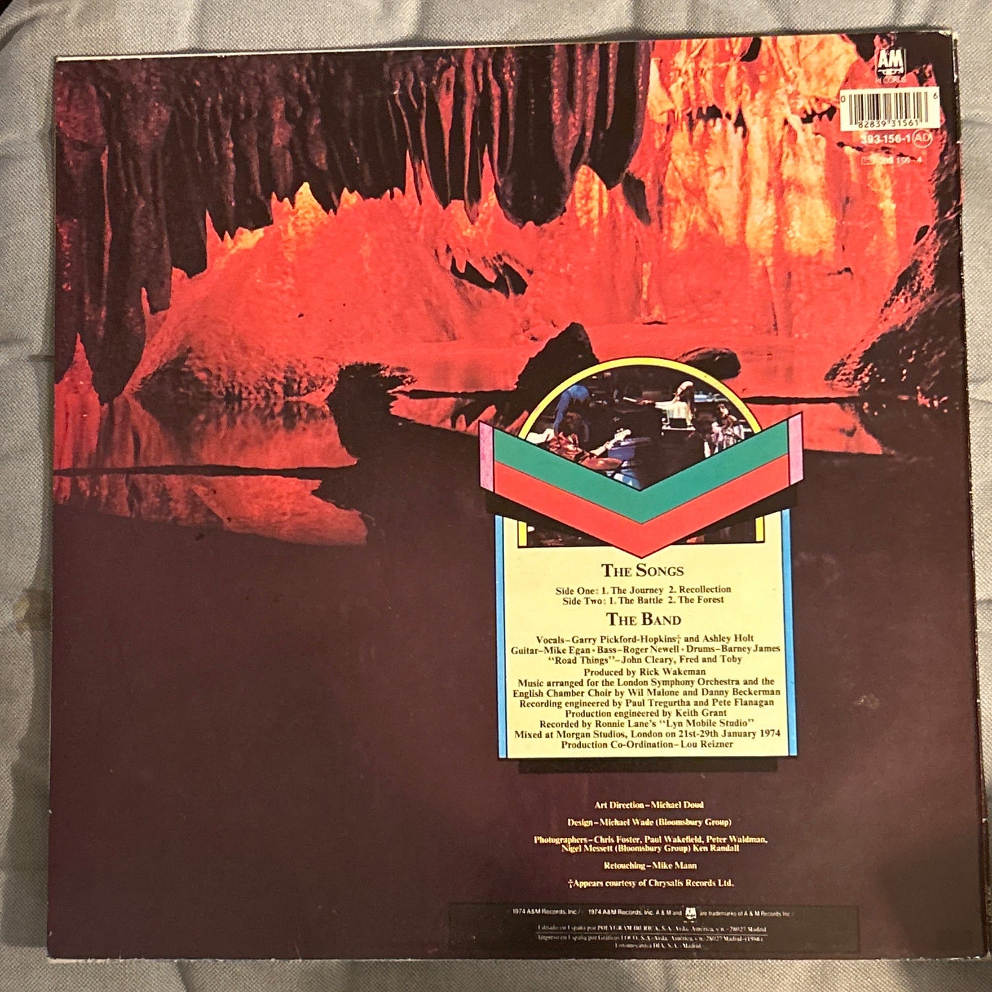 LP Rick Wakeman ‎– Journey To The Centre Of The Earth 2ª Mano (Producto exclusivo recogida en tienda)