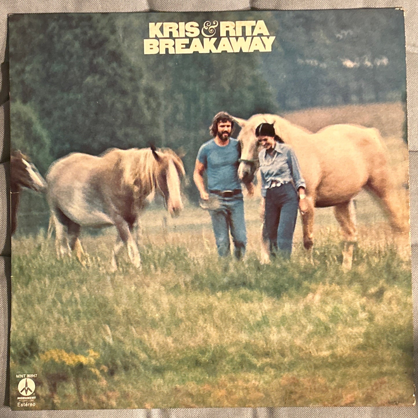 LP Kris Kristofferson Y Rita Coolidge ‎– Breakaway 2ª Mano (Producto exclusivo recogida en tienda)