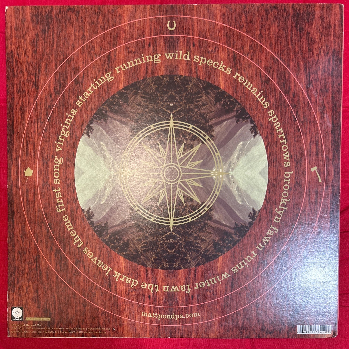 LP Matt Pond PA ‎– The Dark Leaves 2ª Mano