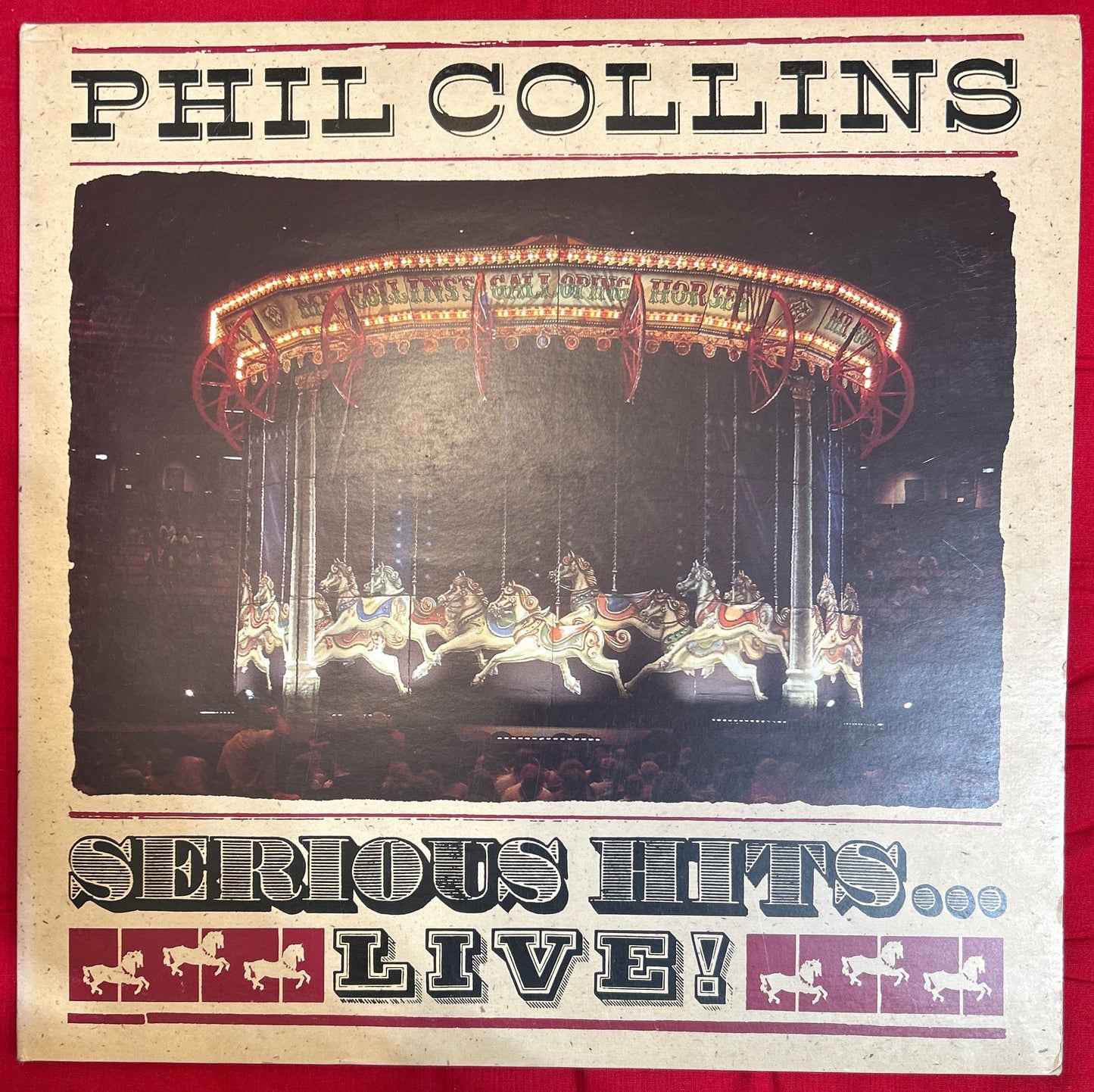 LP Phil Collins ‎– Serious Hits...Live! 2ª Mano