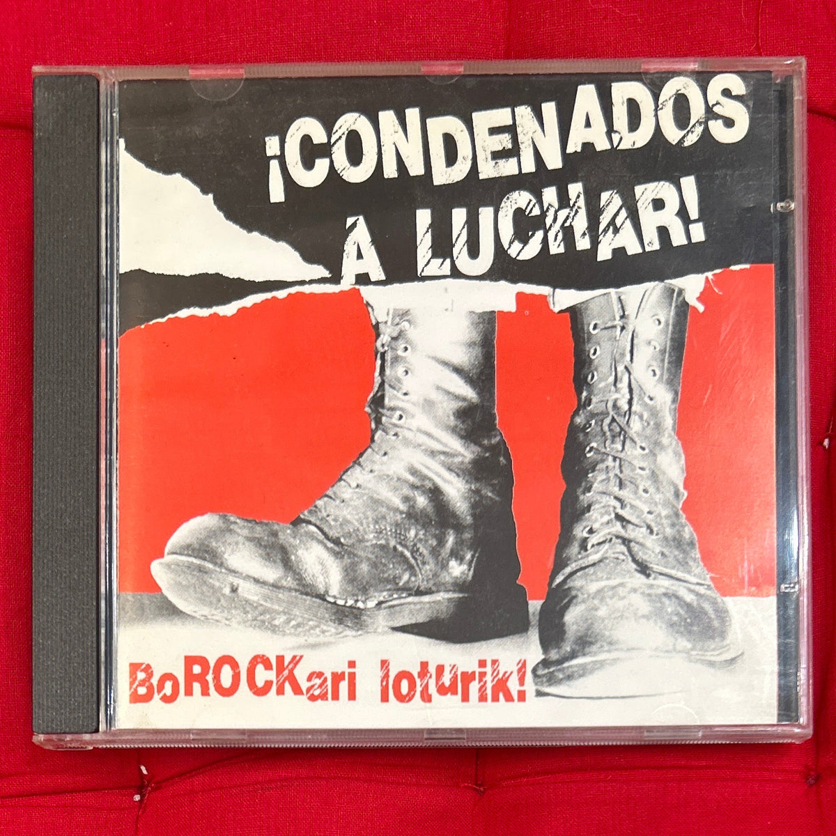CD V/A ‎– ¡Condenados A Luchar! - Borockari Loturik! 2ª Mano