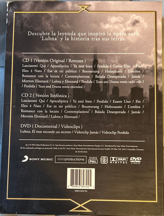 CD Boxset Mónica Naranjo ‎– Lvbna (Edición Leyenda) 2ª Mano