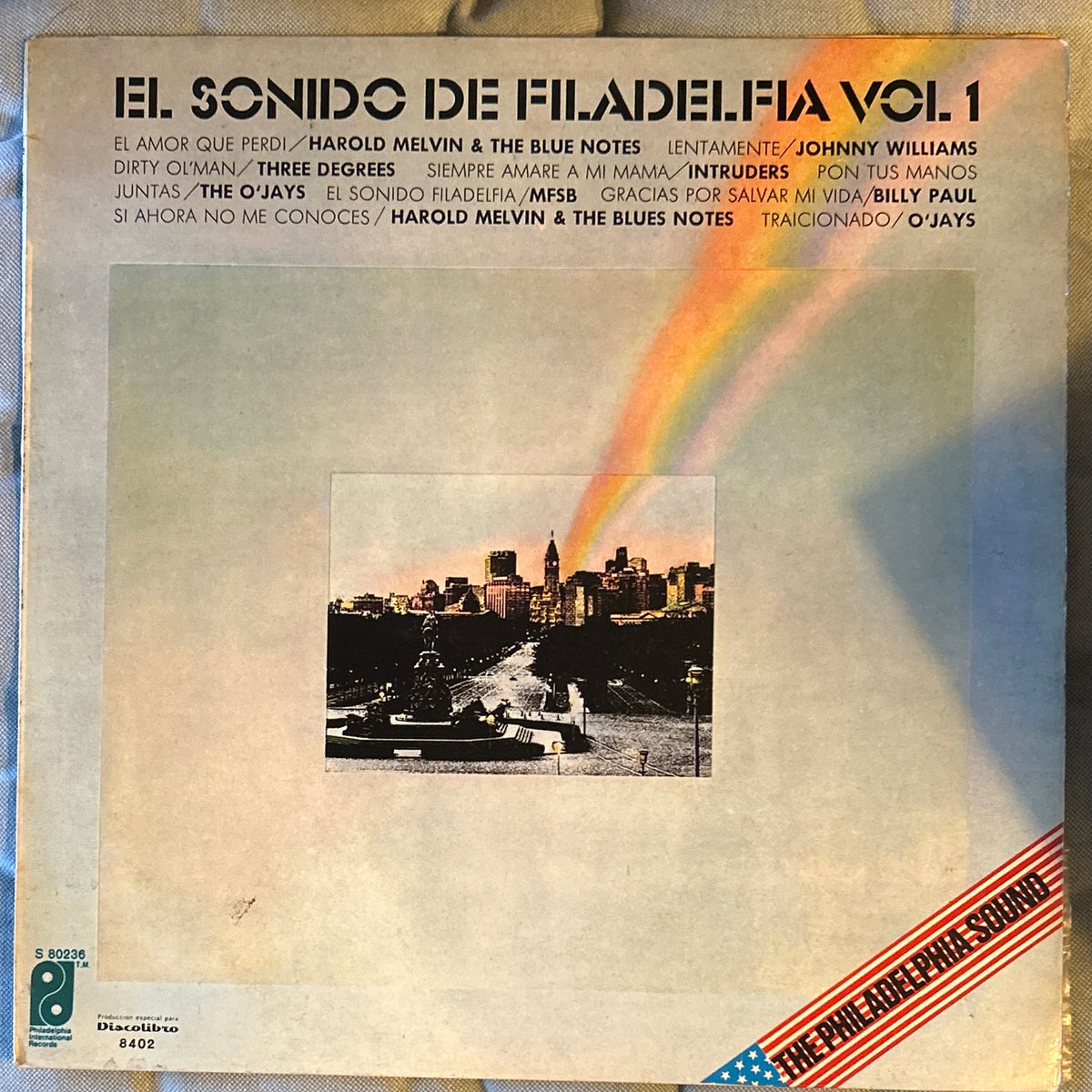 LP V/A ‎– El Sonido De Filadelfia Vol. 1 2ª Mano