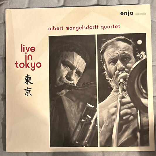 LP Albert Mangelsdorff Quartet ‎– Live In Tokyo 2ª Mano