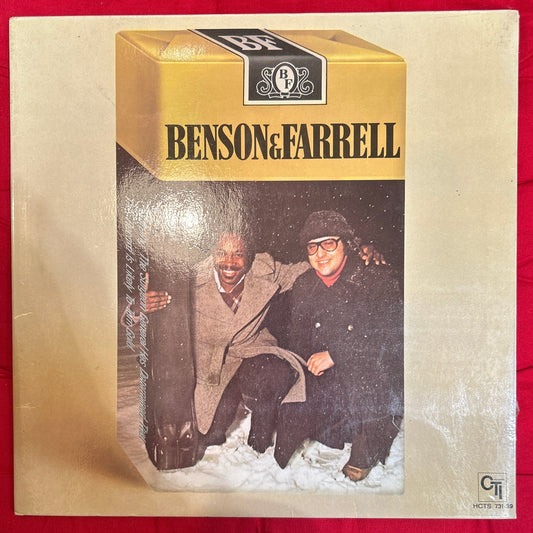 LP George Benson & Joe Farrell ‎– Benson & Farrell 2ª Mano