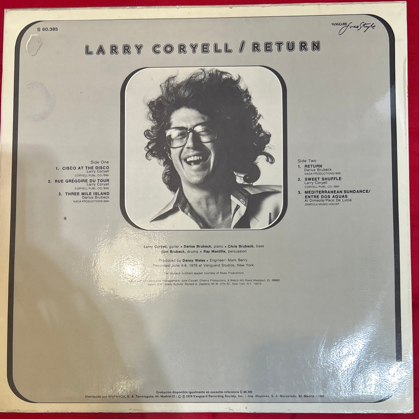 LP Larry Coryell ‎– Return 2ª Mano