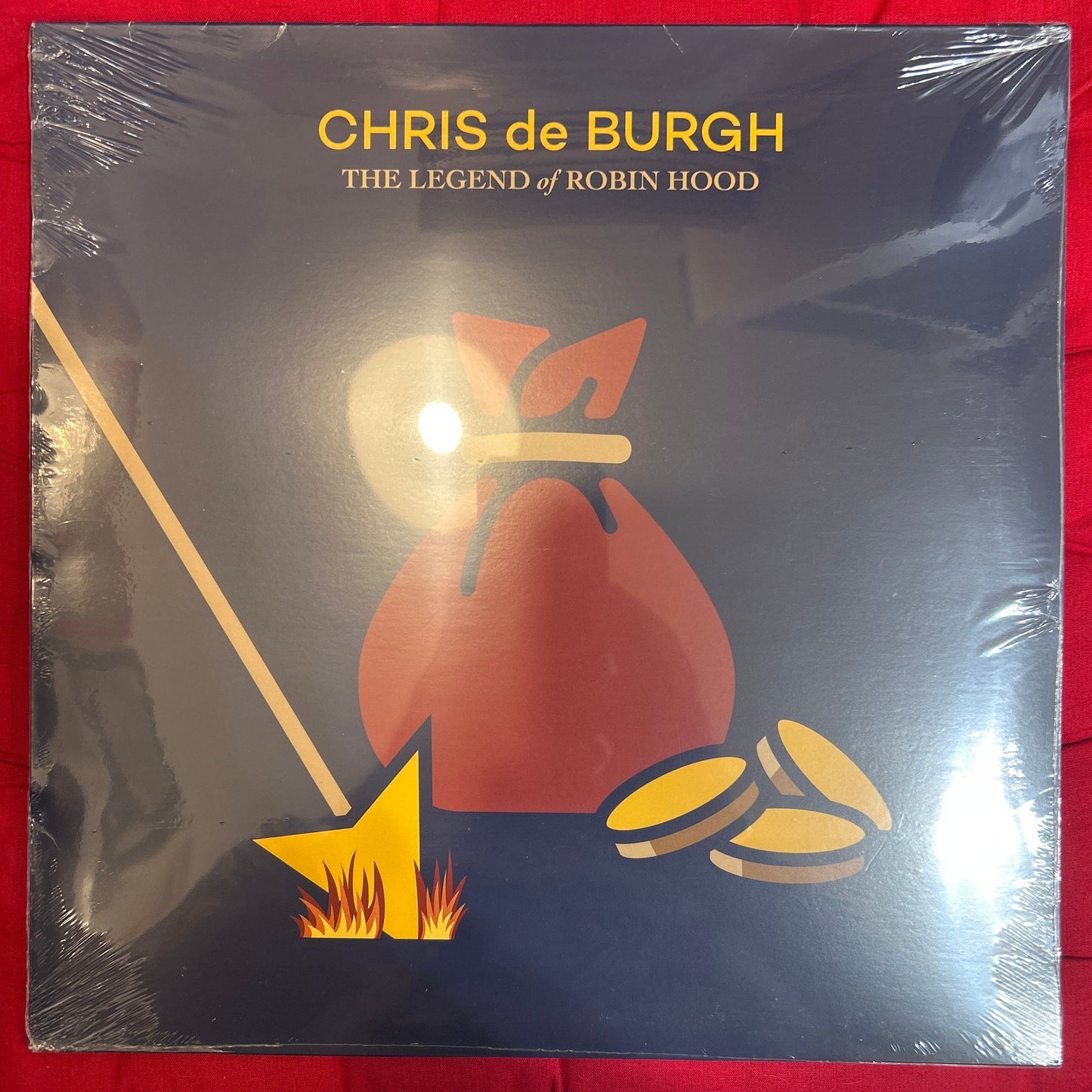 LP Chris de Burgh ‎– The Legend Of Robin Hood Nuevo precintado