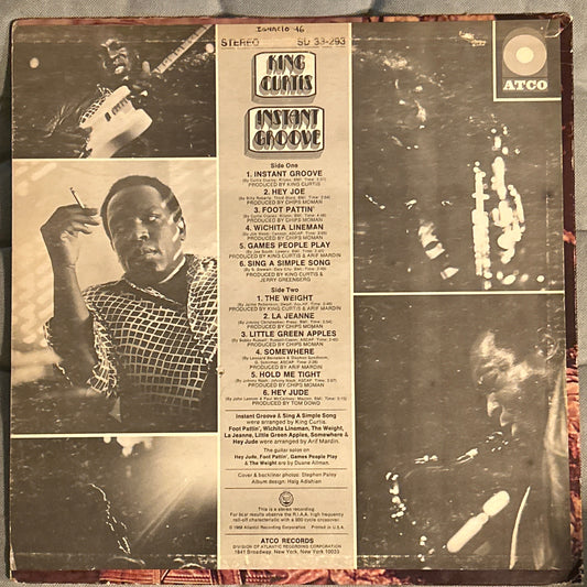 LP King Curtis ‎– Instant Groove 2ª Mano