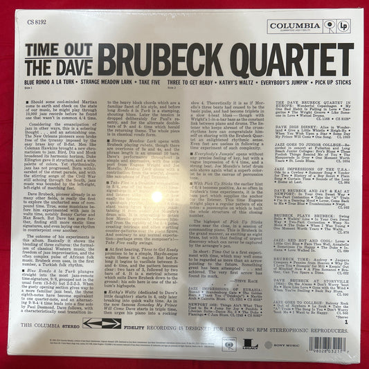LP The David Brubeck quartet - Time out Nuevo precintado