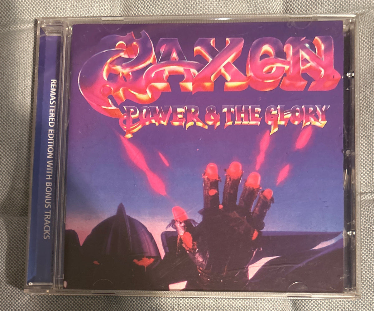 CD Saxon ‎– Power & The Glory 2ª Mano