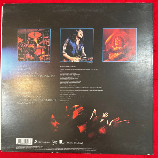 LP Rory Gallagher ‎– Stage Struck 2ª Mano