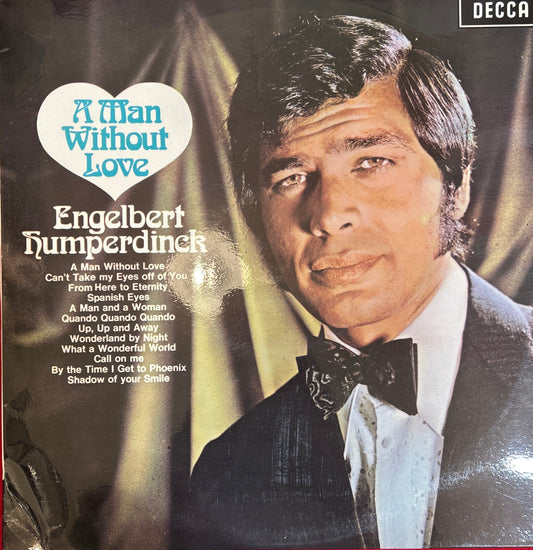 LP Engelbert Humperdinck ‎– A Man Without Love 2ª Mano (Producto exclusivo recogida en tienda)