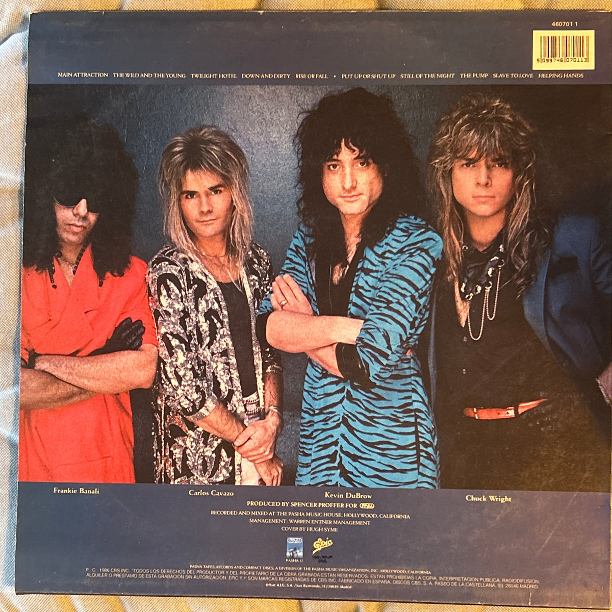 LP Quiet Riot ‎– QR III 2ª Mano