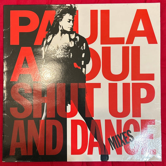 LP Paula Abdul ‎– Shut Up And Dance (The Dance Mixes) 2ª Mano