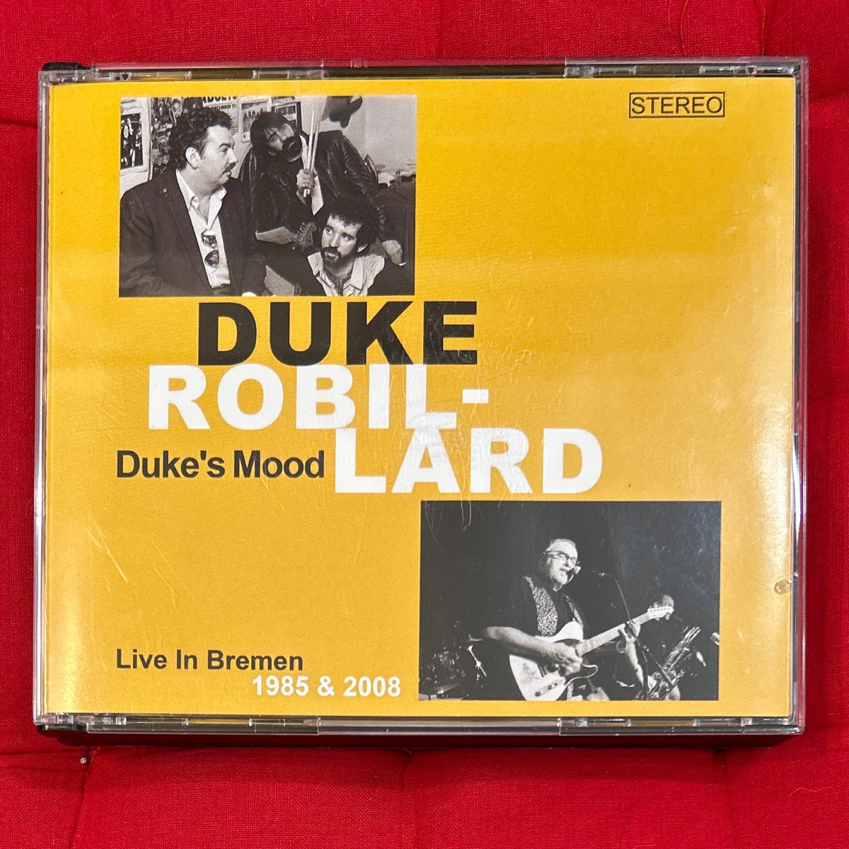 CD Duke Robillard ‎– Duke's Mood - Live In Bremen 1985 & 2008 2ª Mano