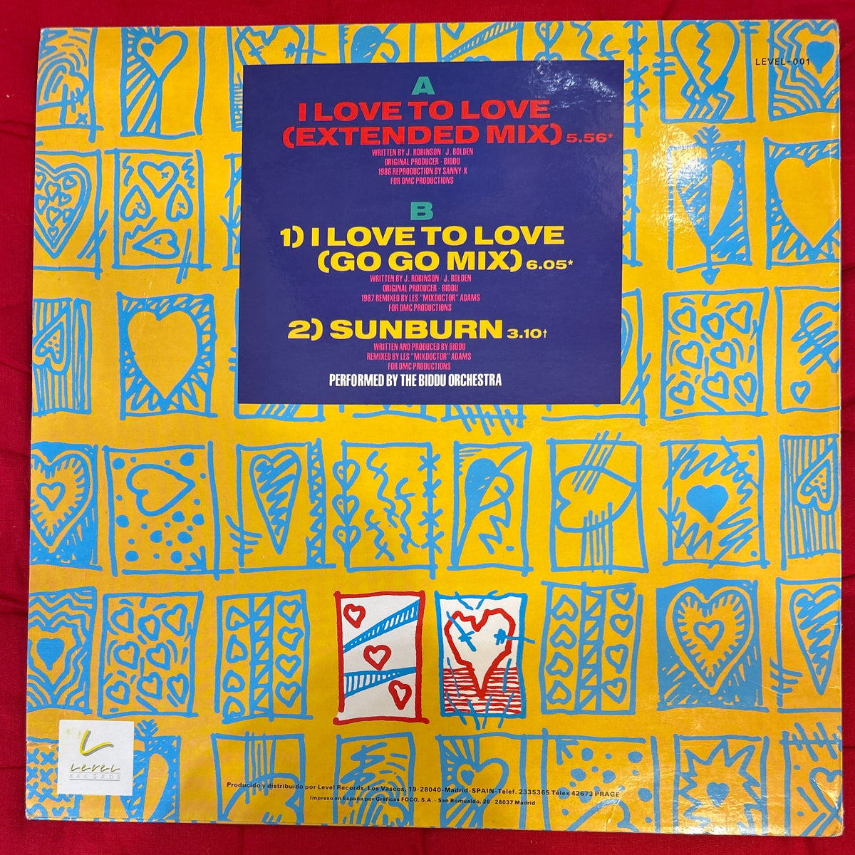 MAXISINGLE Tina Charles ‎– I Love To Love (Extended Mix) 2ª Mano
