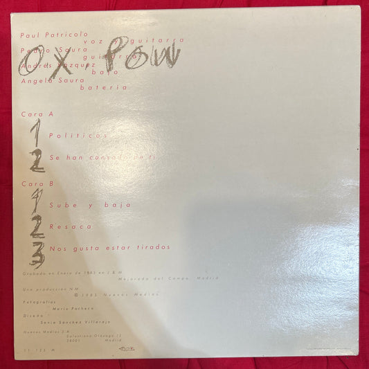 LP O.X. Pow ‎– O.X. Pow 2ª Mano