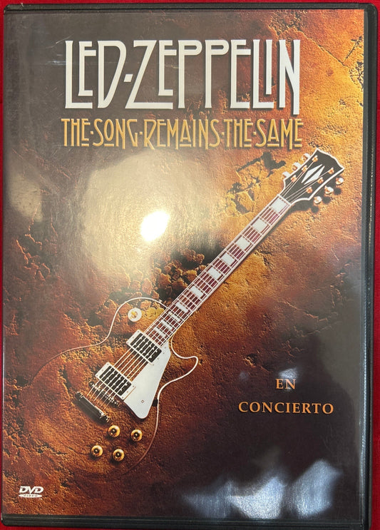 DVD Led Zeppelin ‎– The Song Remains The Same 2ª Mano