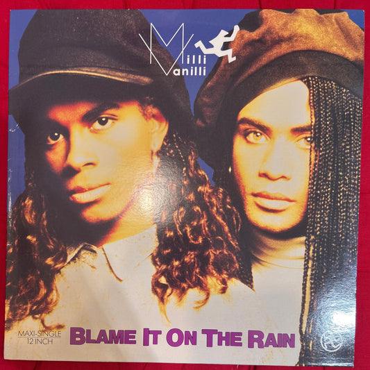 MAXISINGLE Milli Vanilli ‎– Blame It On The Rain 2ª Mano (Producto exclusivo recogida en tienda)