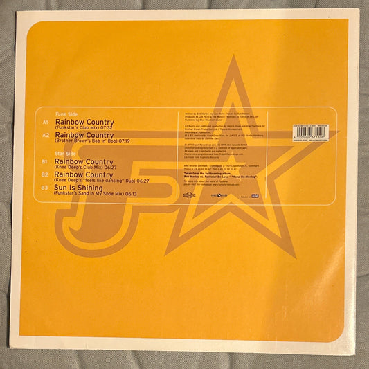 MAXISINGLE Bob Marley Vs. Funkstar De Luxe ‎– Rainbow Country (Remix) 2ª mano