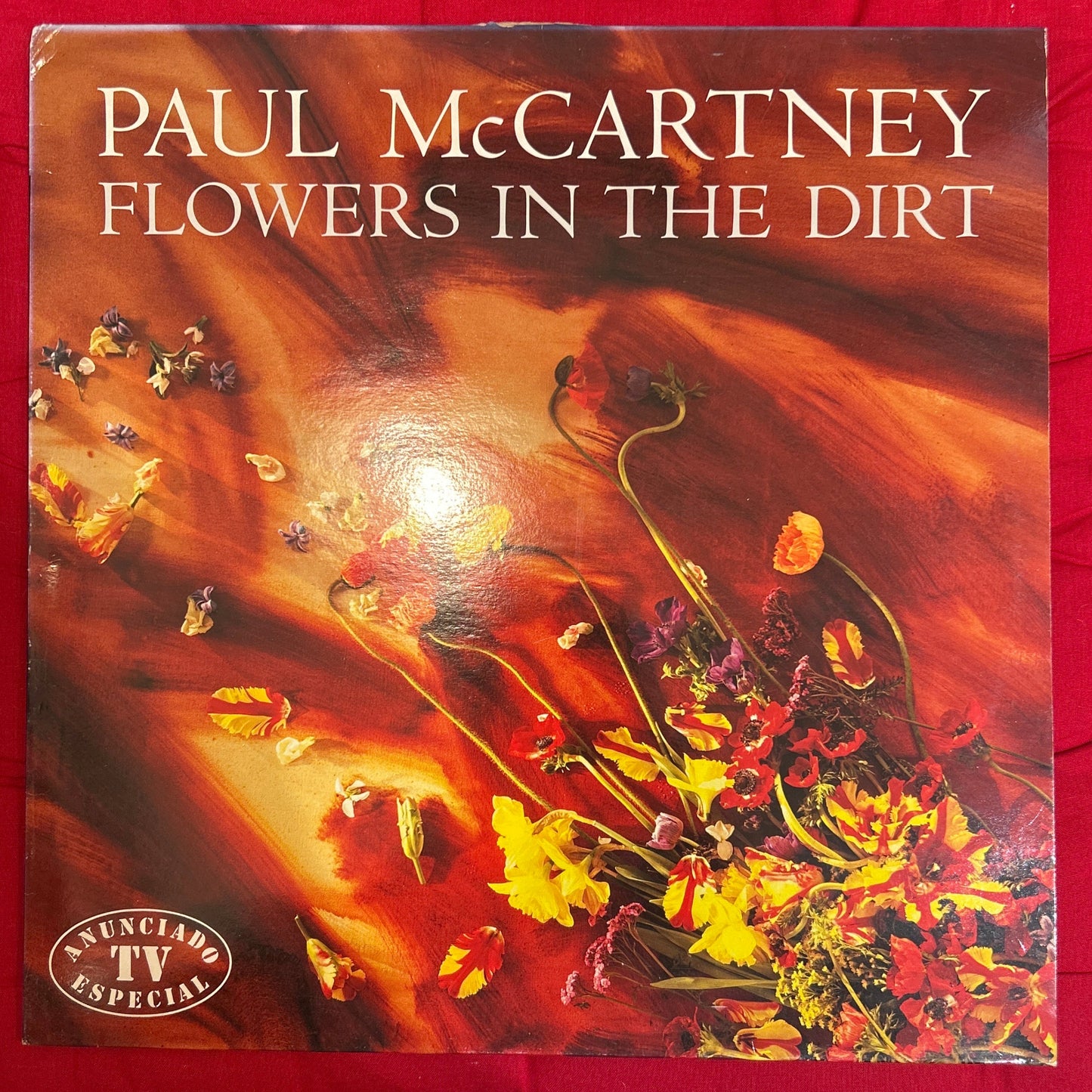 LP Paul McCartney - Flowers in the dirt 2ª mano