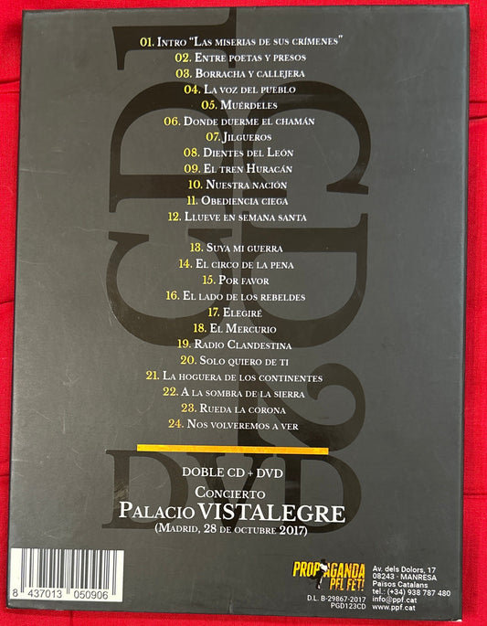 2CD+DVD La Raíz – Nos volveremos a ver`2ª Mano